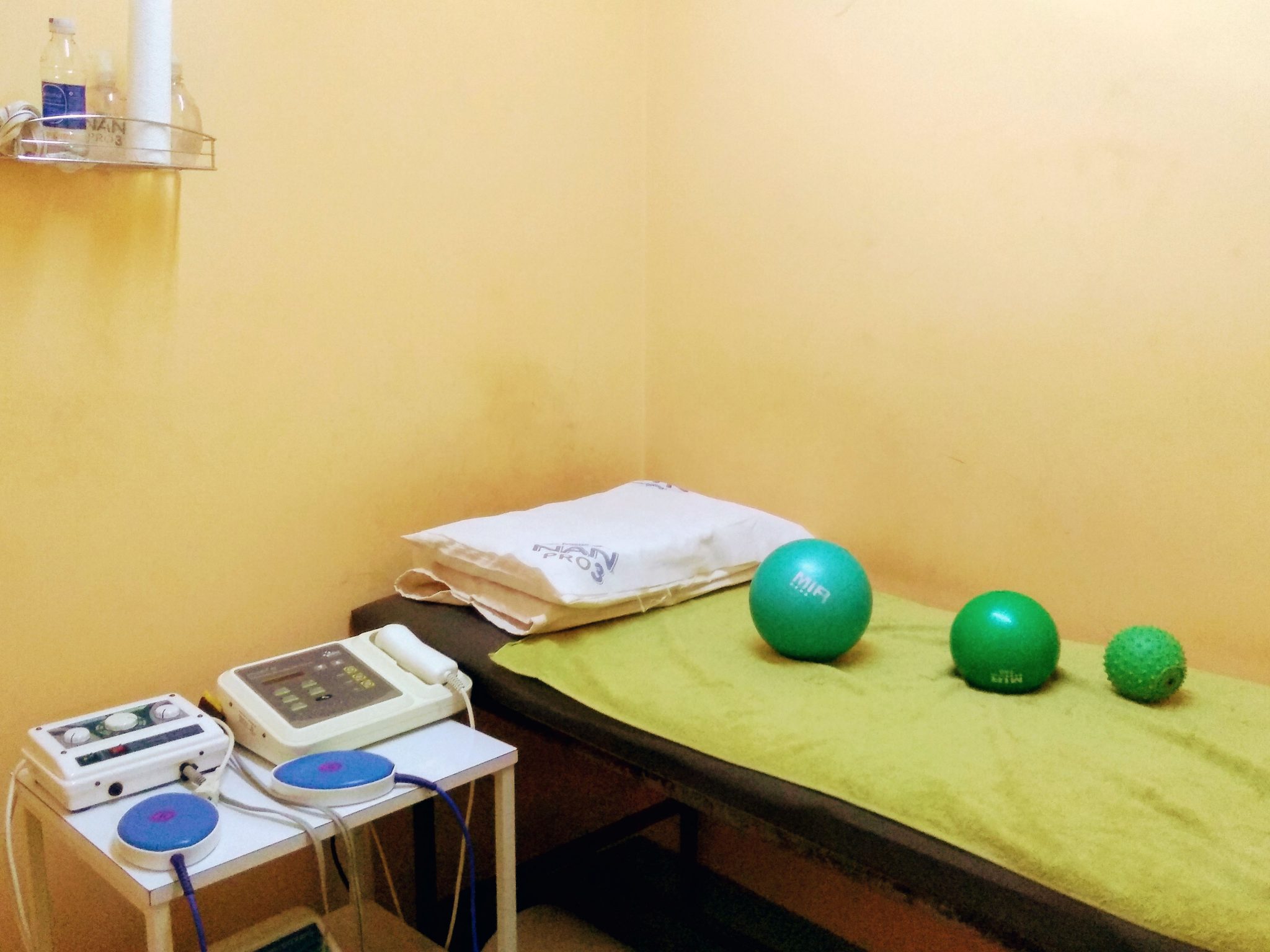 Equipamiento de fisioterapia